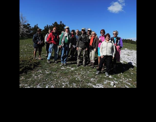 Le groupe avec jean-Pierre Baron &copy;photo O. Lussiana